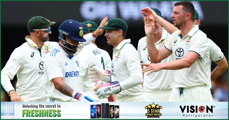 ব্রিসবেনে বৃষ্টিবিঘ্নিত দিনে ভারতের হাঁসফাঁস
